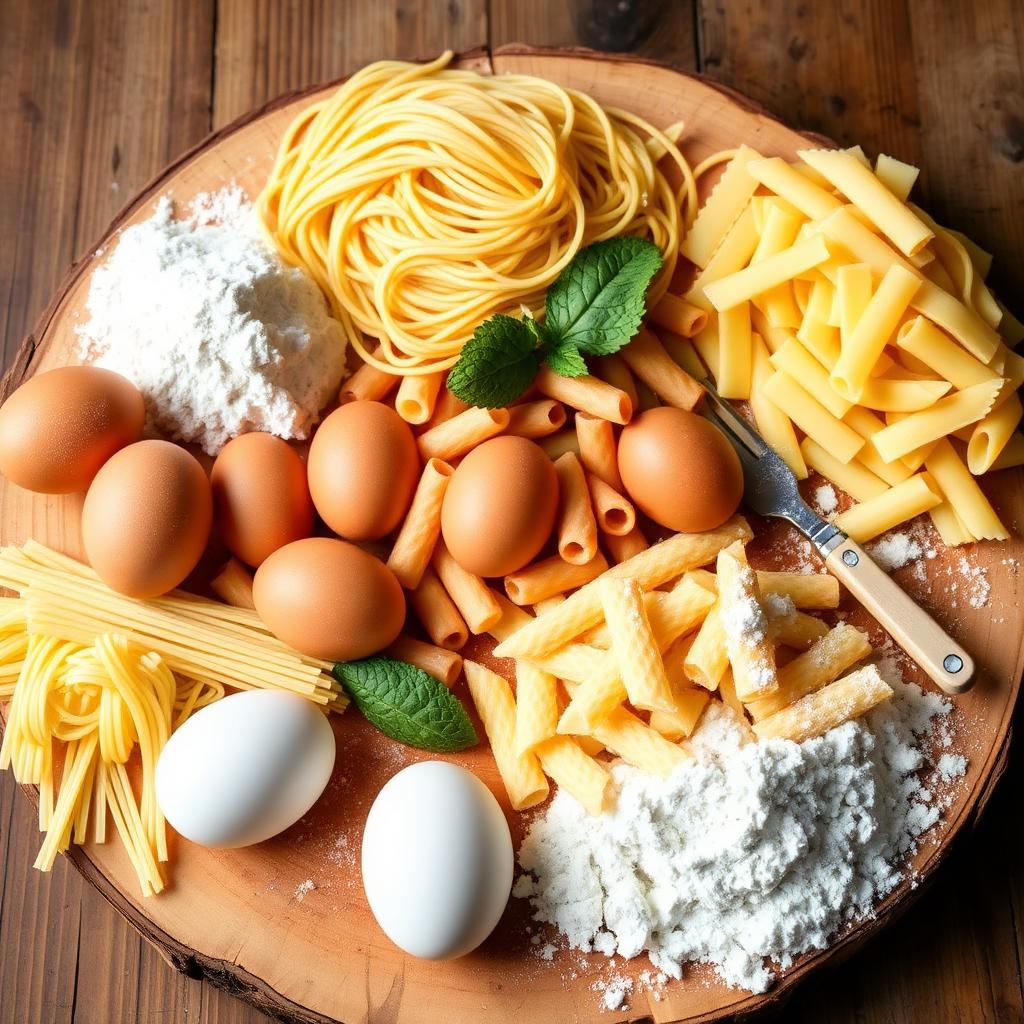 Massas Alimentícias com Ovos